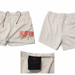 Jordan Men's White Athletic Shorts with Graphic